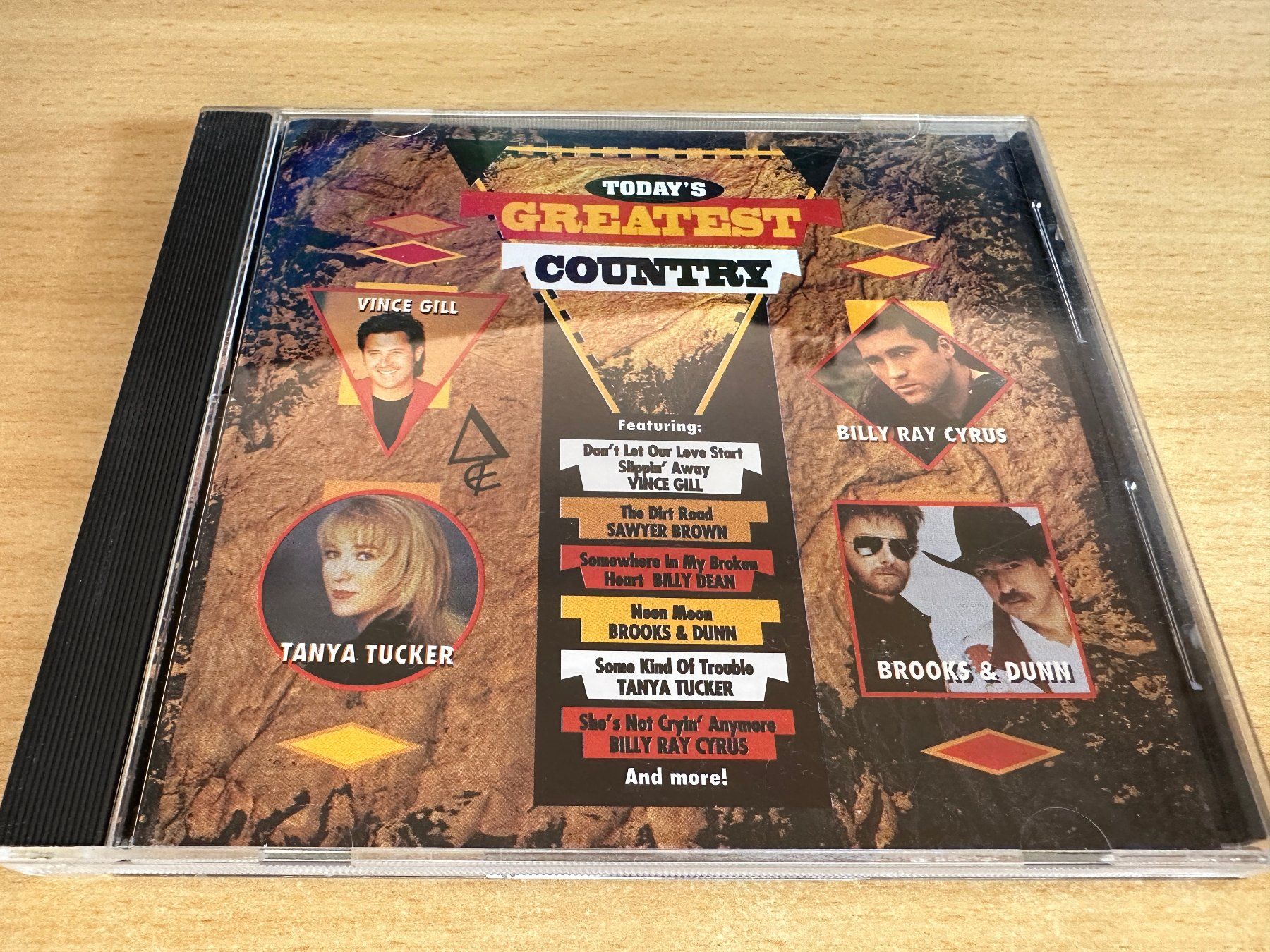 CDs: Various – Today's Greatest Country – Gebraucht aus Rikon im Tösstal von Alpenmutz