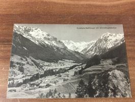 Ansichtskarte Klosters-Selfranga mit Silvrettagletscher
