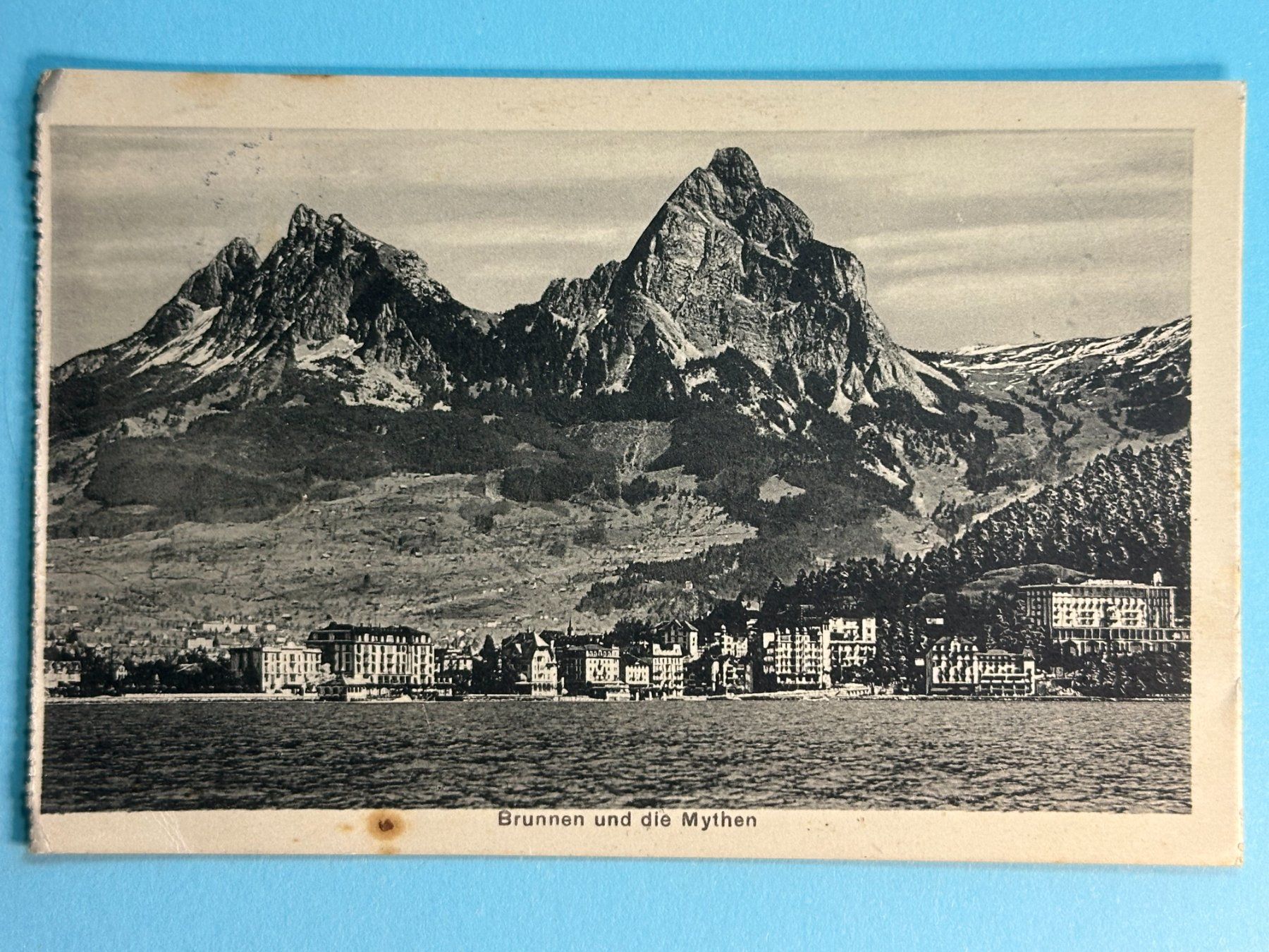 Cartoline postali: Brunnen und die Mythen – Usato da Steg VS venduto da danwer74