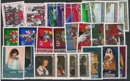 Tutti i francobolli: Jahrgänge 1980-1984 *** – Nuovo e nell'imballaggio originale da Lausanne venduto da Whorvath 2