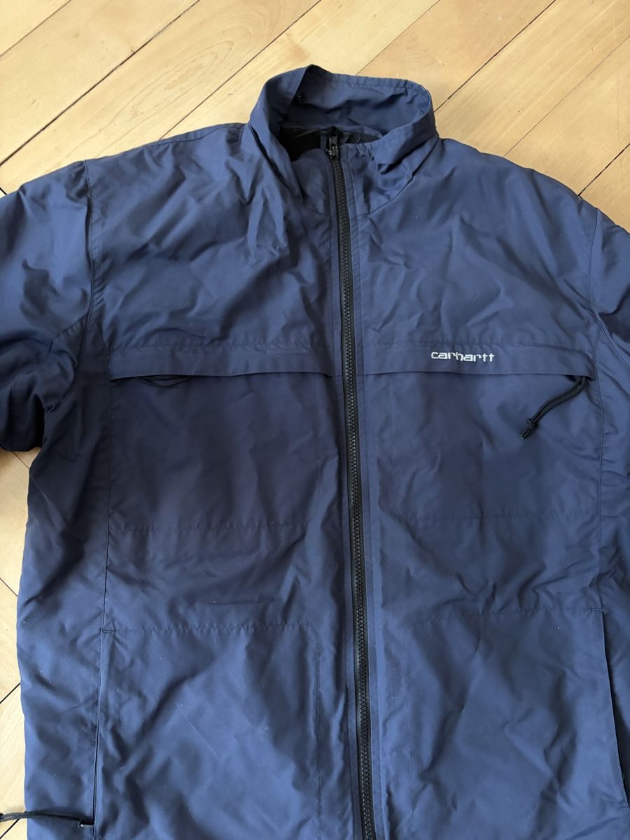 Carhartt Giacche: Carhartt Jacke blau – Usato da Bern venduto da mic_vq2x