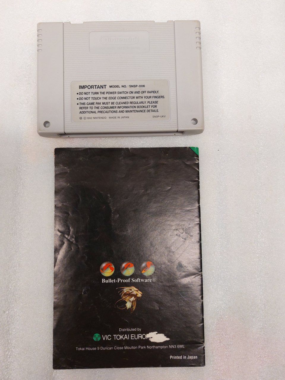 Nintendo Spiele: SNES Yoshi's Cookie + Booklet – Gebraucht aus Pambio Noranco von Pol69 2