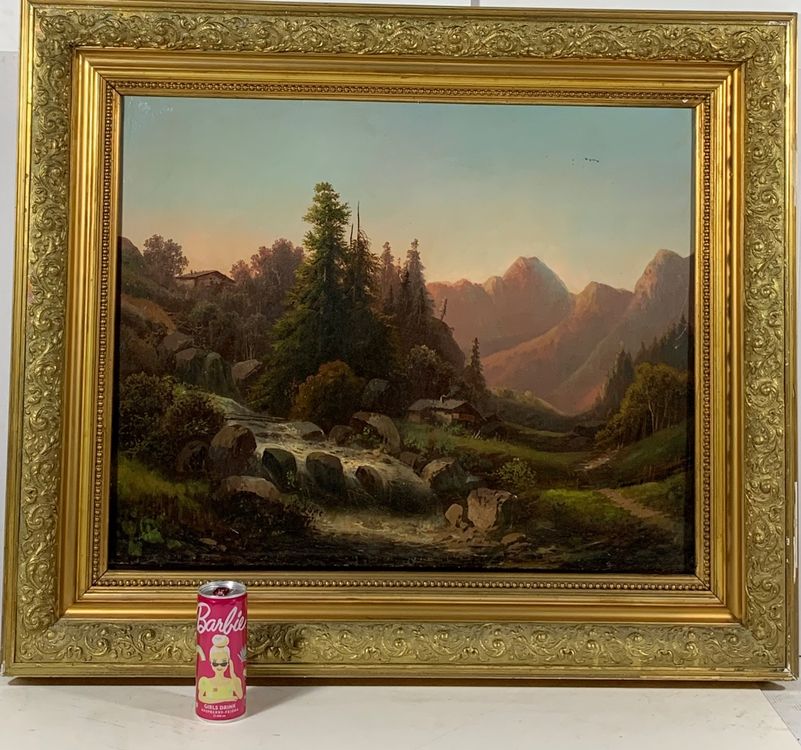 Johann Baptist Isenring (17961860) Gemälde Berglandschaft Kaufen