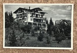 ANSICHTSKARTE PRIVAT HOTEL BELMONT DAVOS-PLATZ