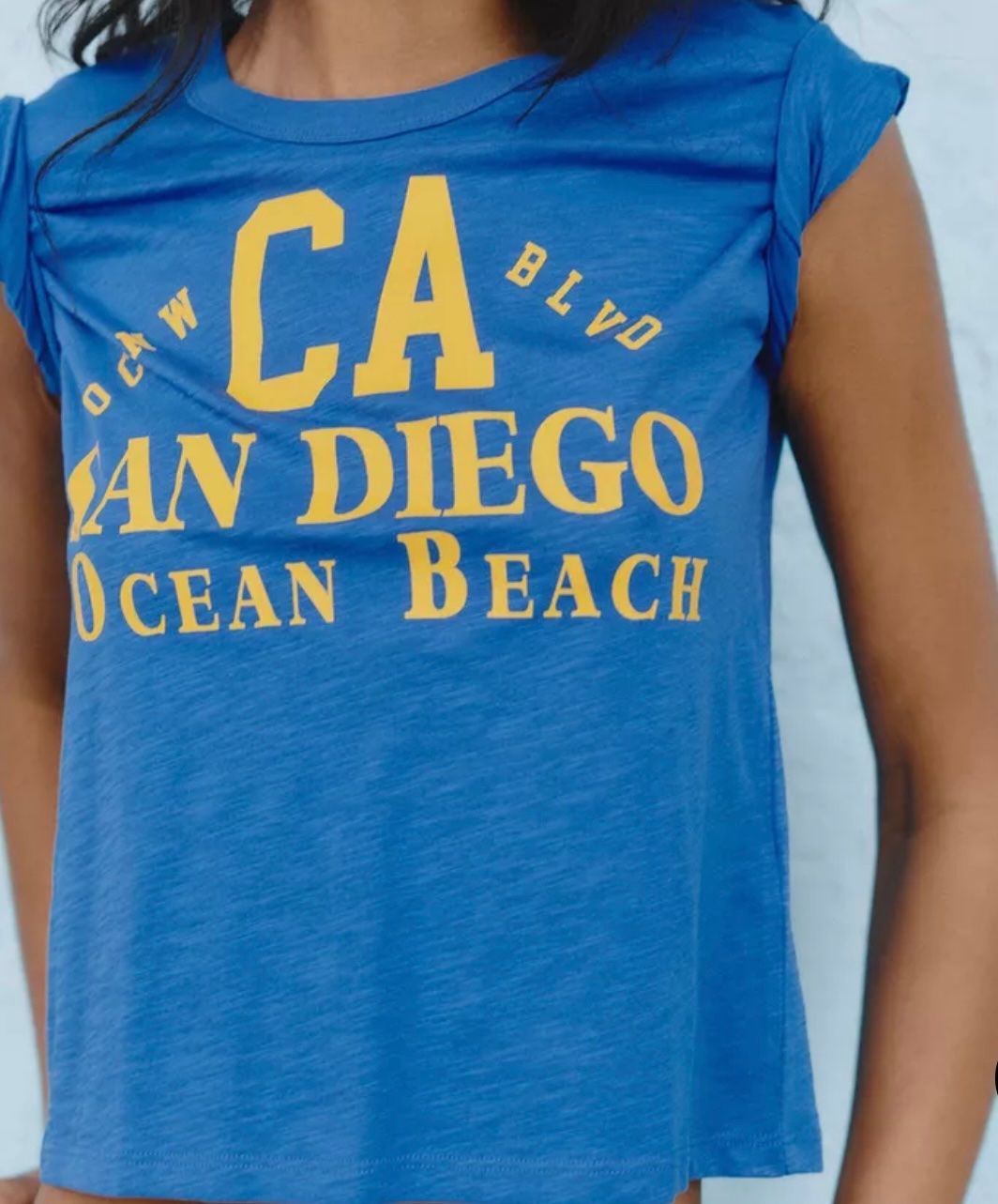 Zara T-shirts: Zara Shirt Ocean Beach – D'occasion à Baden par Tiffany6878 2