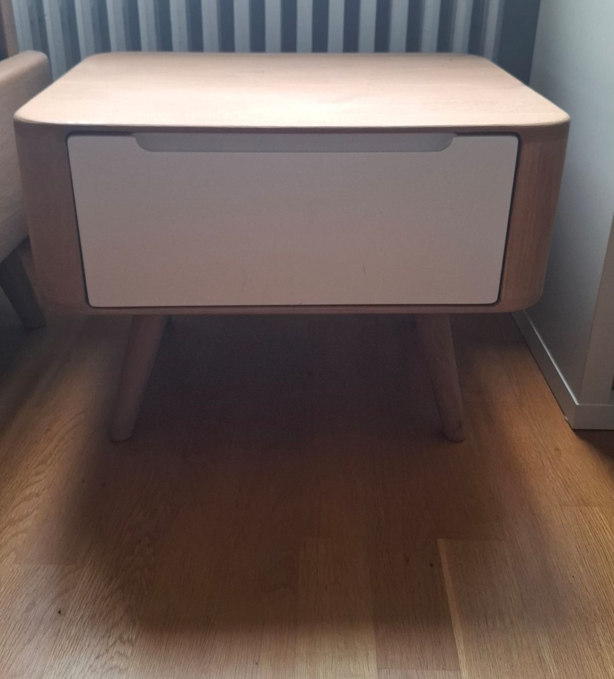 Pfister Letti: Doppelbett Buche mit passendem Nachttisch dazu – Usato da Bern venduto da hei_kk5n 6