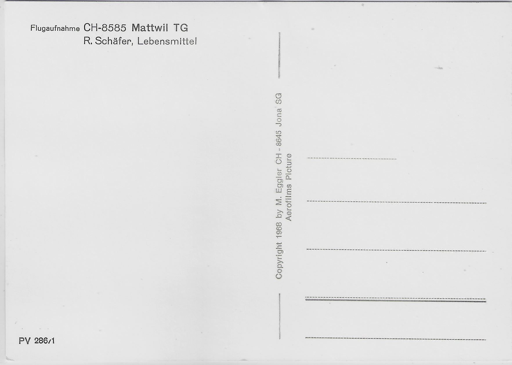 Cartoline postali: Flugaufnahme Mattwil TG – Antico da Ettingen venduto da Kartenplanet 1