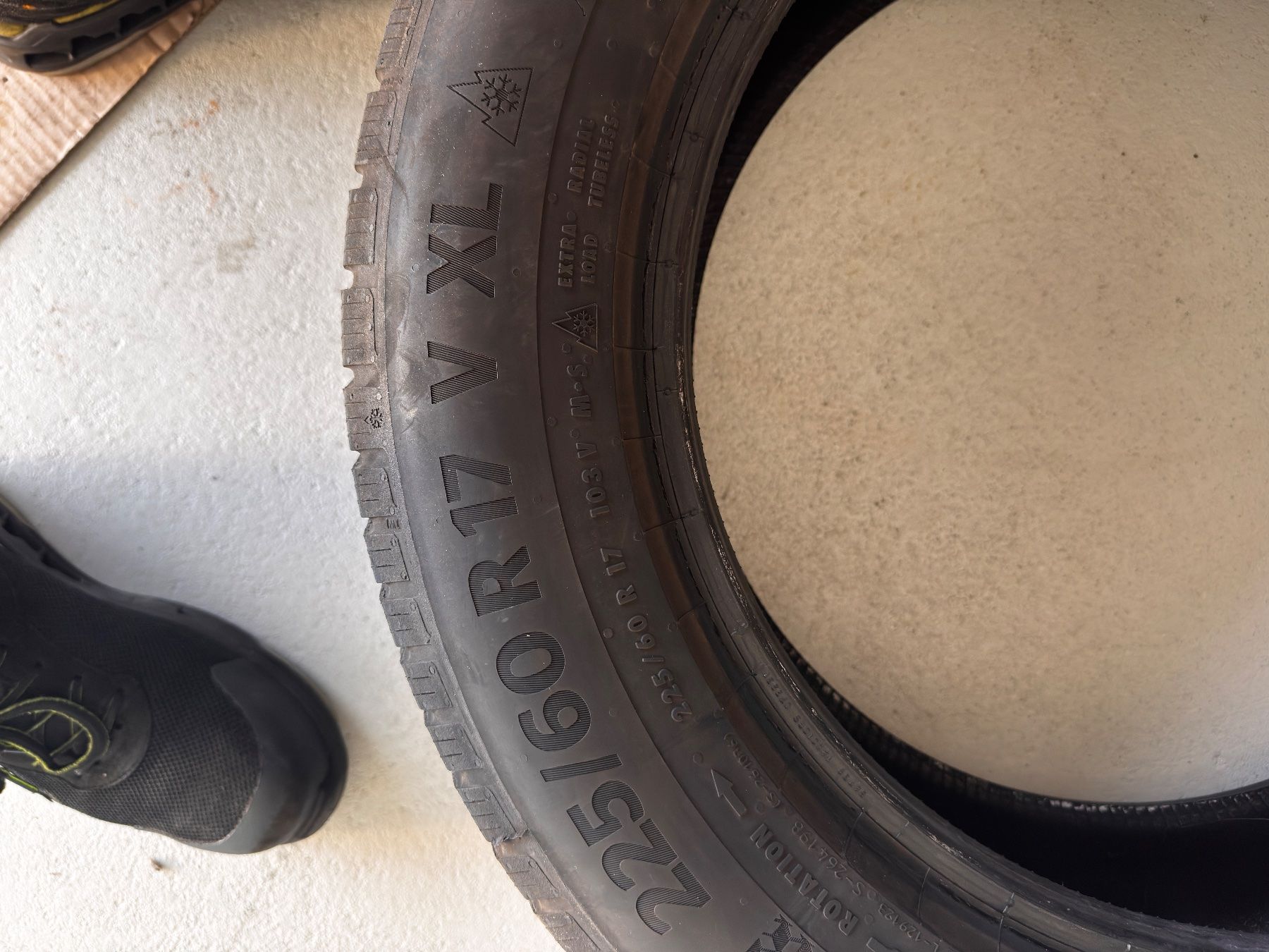 Continental Pneumatici & Ruote complete: Continental WinterCantact 225/60R17 – Usato da Schenkon venduto da poesip1 3
