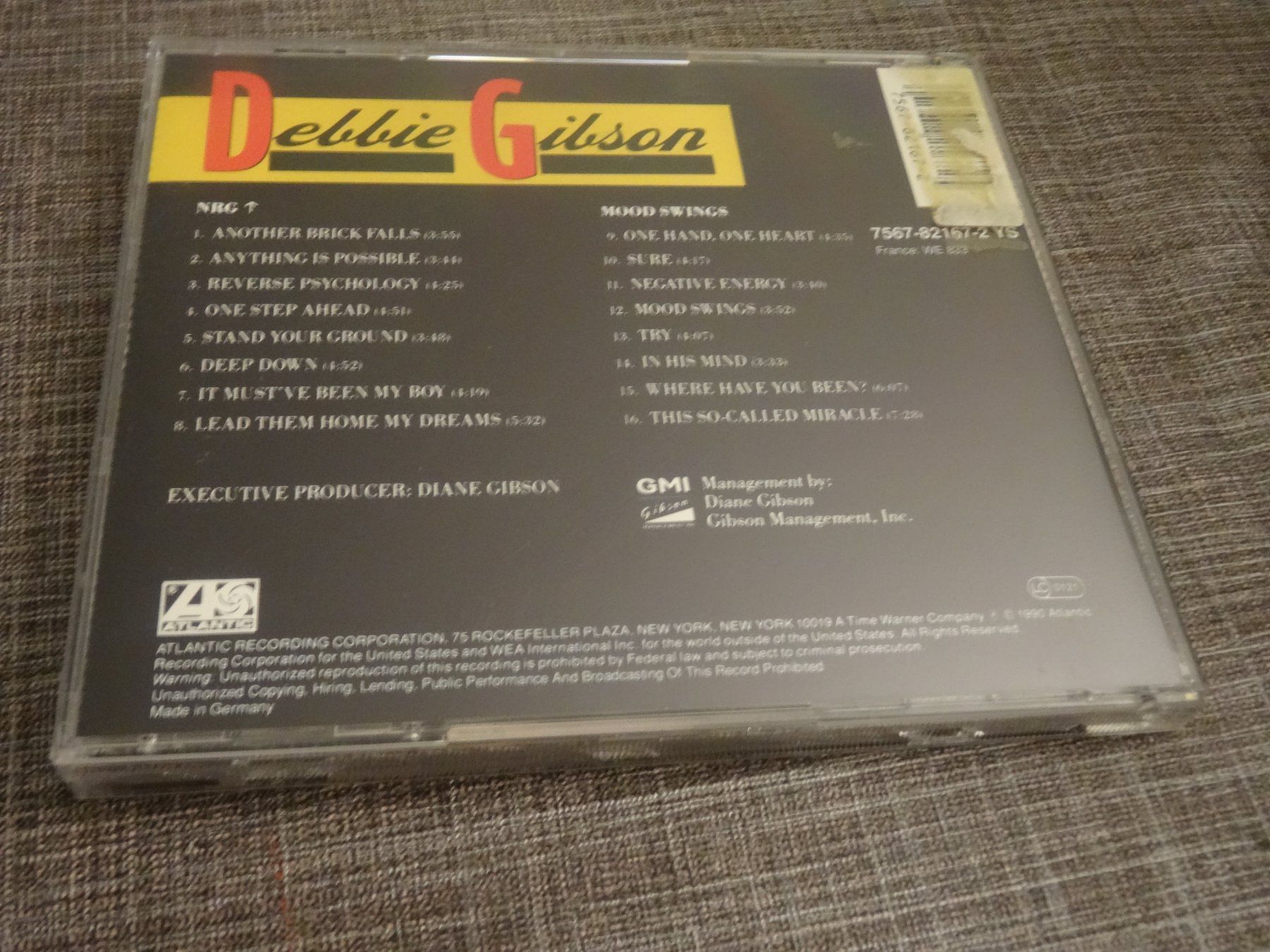 CD: Debbie Gibson - Anything is Possible CD, – Usato da Olten venduto da Disc-Ausverkauf 1