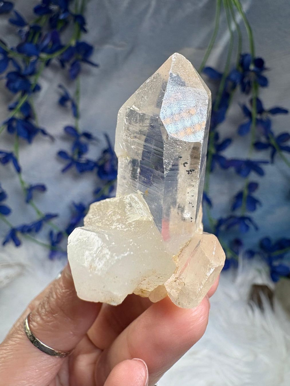 Minerali & Pietre curative: Laotischer Clear Quartz Cluster – Nuovo (secondo la descrizione) da Neuheim venduto da m.hald 2