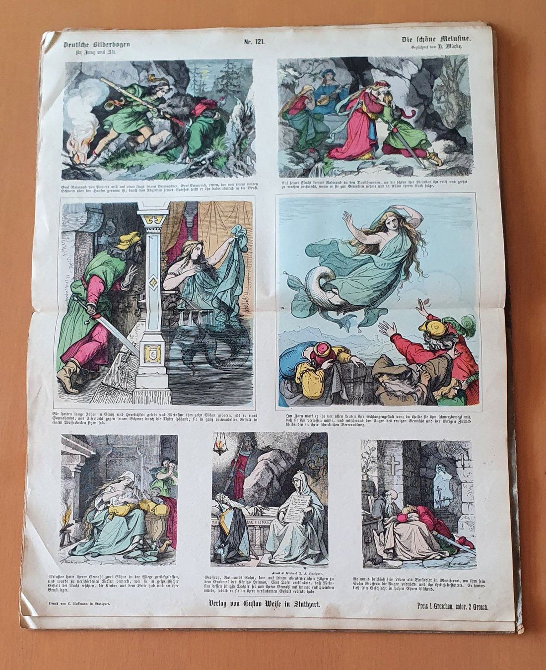 Libri: Deutsche Bilderbogen Jung und Alt 1870 – Usato da Kreuzlingen venduto da Rschweiz1 9