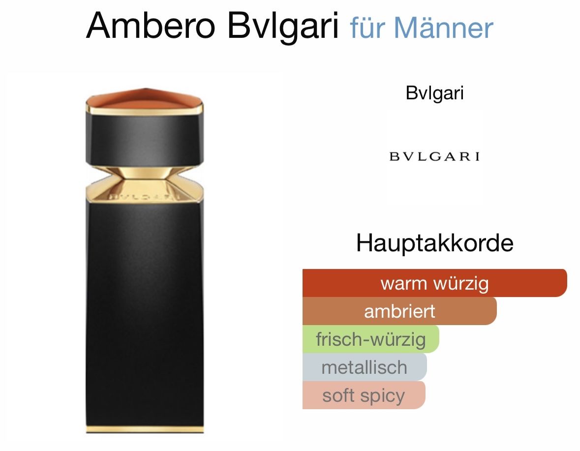 Bulgari Profumi & Eau de Toilette: BVLGARI LE GEMME AMBERO EDP 2ML - Probe – Nuovo (secondo la descrizione) da Düdingen venduto da parfum_tester 3