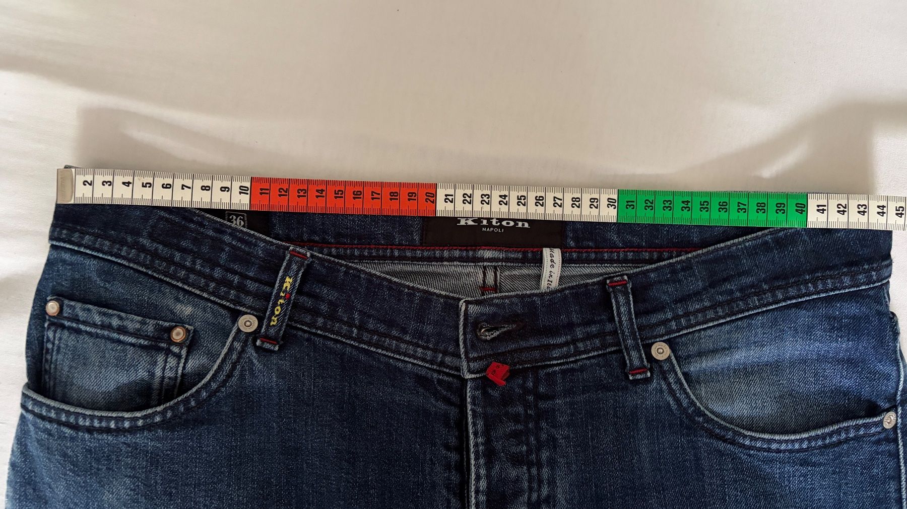 Kiton Jeans: Kiton Napoli slim Jeans W36 (defect) – Difettoso da Zürich venduto da ojr_x59l 9