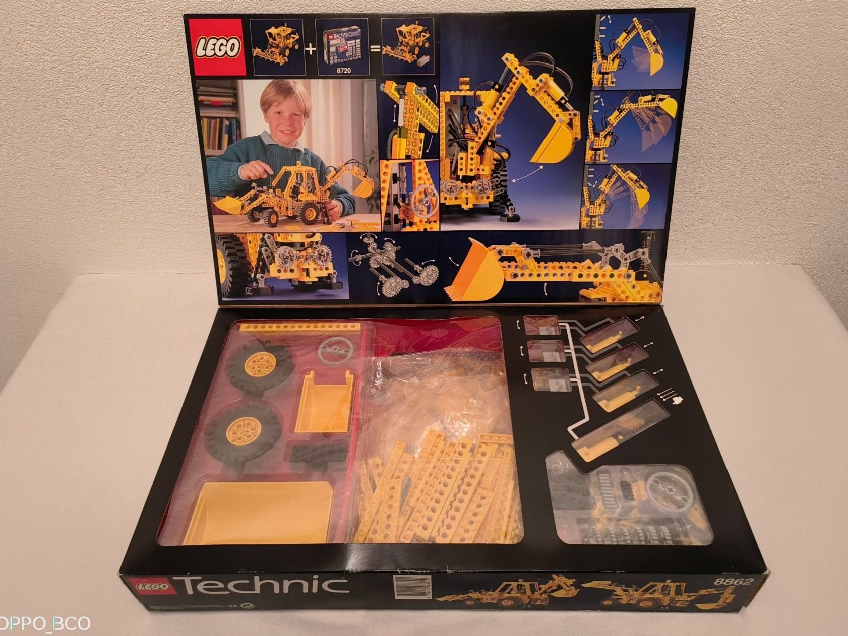 Lego Kit di costruzioni: LEGO® Technic 8862 Backhoe Grader / Pneumatic Bagger - NEU – Nuovo e nell'imballaggio originale da Amriswil venduto da Brickcollector-OstCH 4