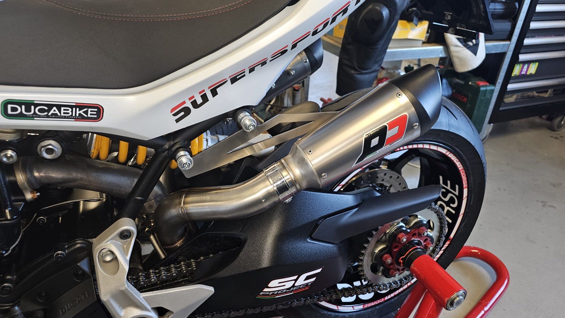 Ducati Strada: Ducati 950 Supersport speziale – Usato da Hindelbank venduto da joss68 3