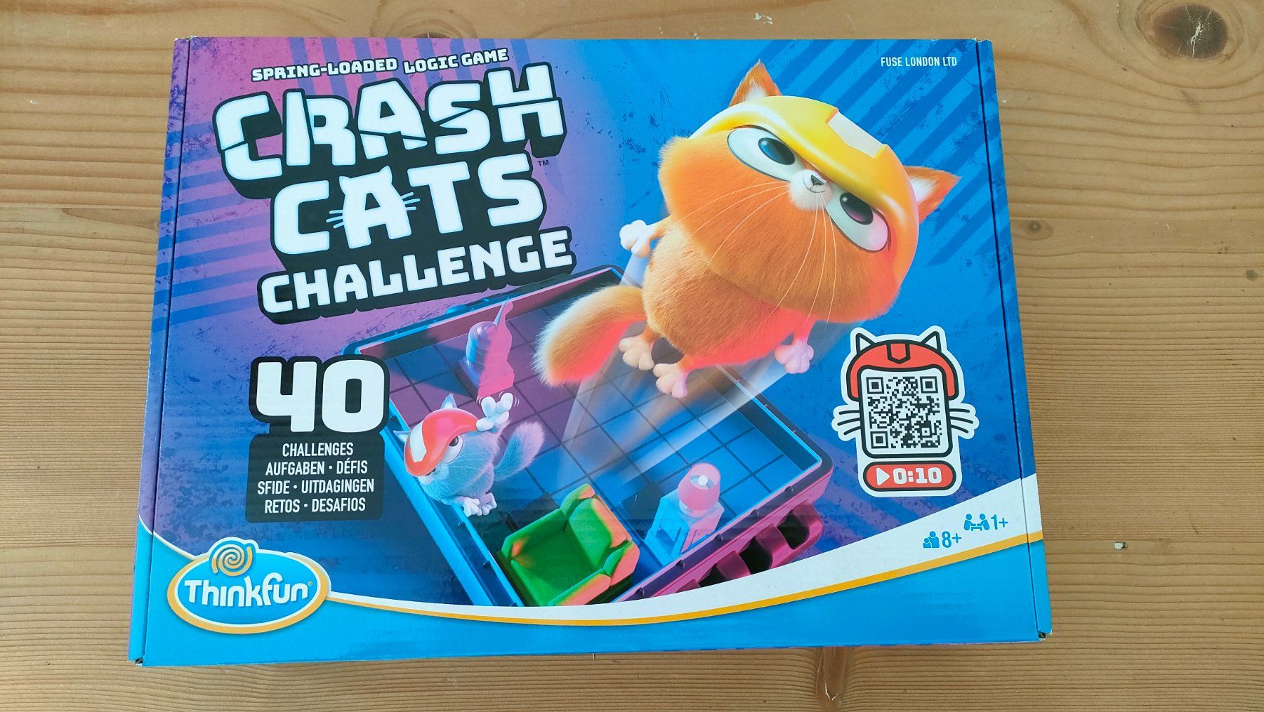 Ravensburger Giochi: Ravensburger ThinkFun Crash Cats Challenge – Usato da Romanshorn venduto da mcd