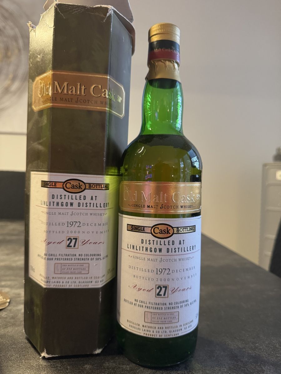 Ardbeg Bevande alcoliche: Old Malt Cask Whisky, Ardbeg & Linlithgow 1972 – Nuovo e nell'imballaggio originale da Urdorf venduto da Studerpa 3