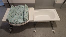 Wickelaufsatz für die Badewanne - Geuther