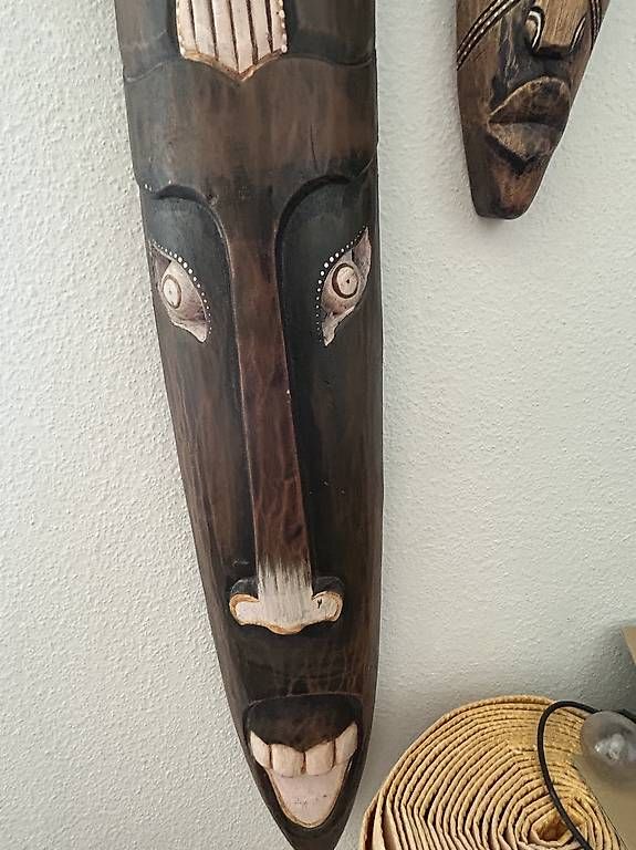 Skulpturen & Statuen: Afrikanische wand Skulpturen  – Gebraucht aus Oberweningen von gta_kl5b 4