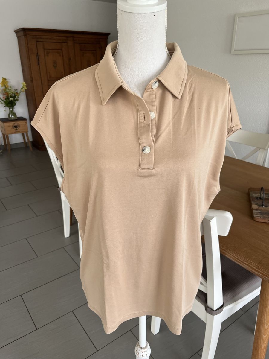 C&A Polo-Shirts: C&A Poloshirt beige Gr. XL – Gebraucht aus Herrenschwanden von Kamel1