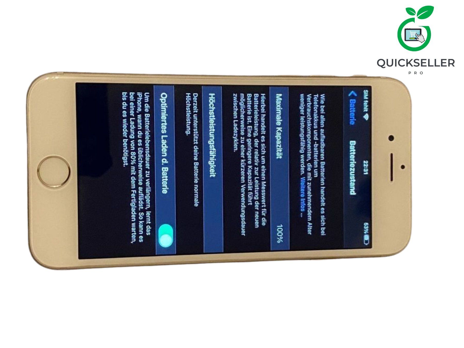 Apple Telefoni cellulari / Smartphones: iPhone 6s – Usato da Rotkreuz venduto da Quickseller-Pro