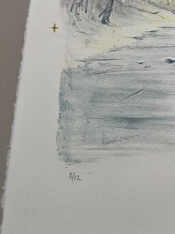 Grafiken & Lithographien: Robert Burkhard 1996    LITHOGRAPHIE GRÖSSE 56 x 45 cm – Gebraucht aus Gersau von grafik-kunst 1