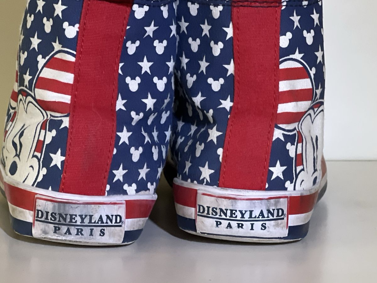 Scarpe per ragazze: Mickey Mouse Chucks Stars and Stripes Gr. 35 – Usato da Buchrain venduto da mir_c5wl 4