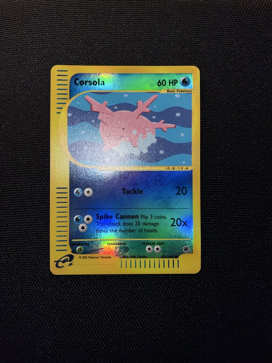 Pokémon Carte collezionabili: Corsola Reverse Expedition English  – Usato da Basel venduto da luc_8ghp