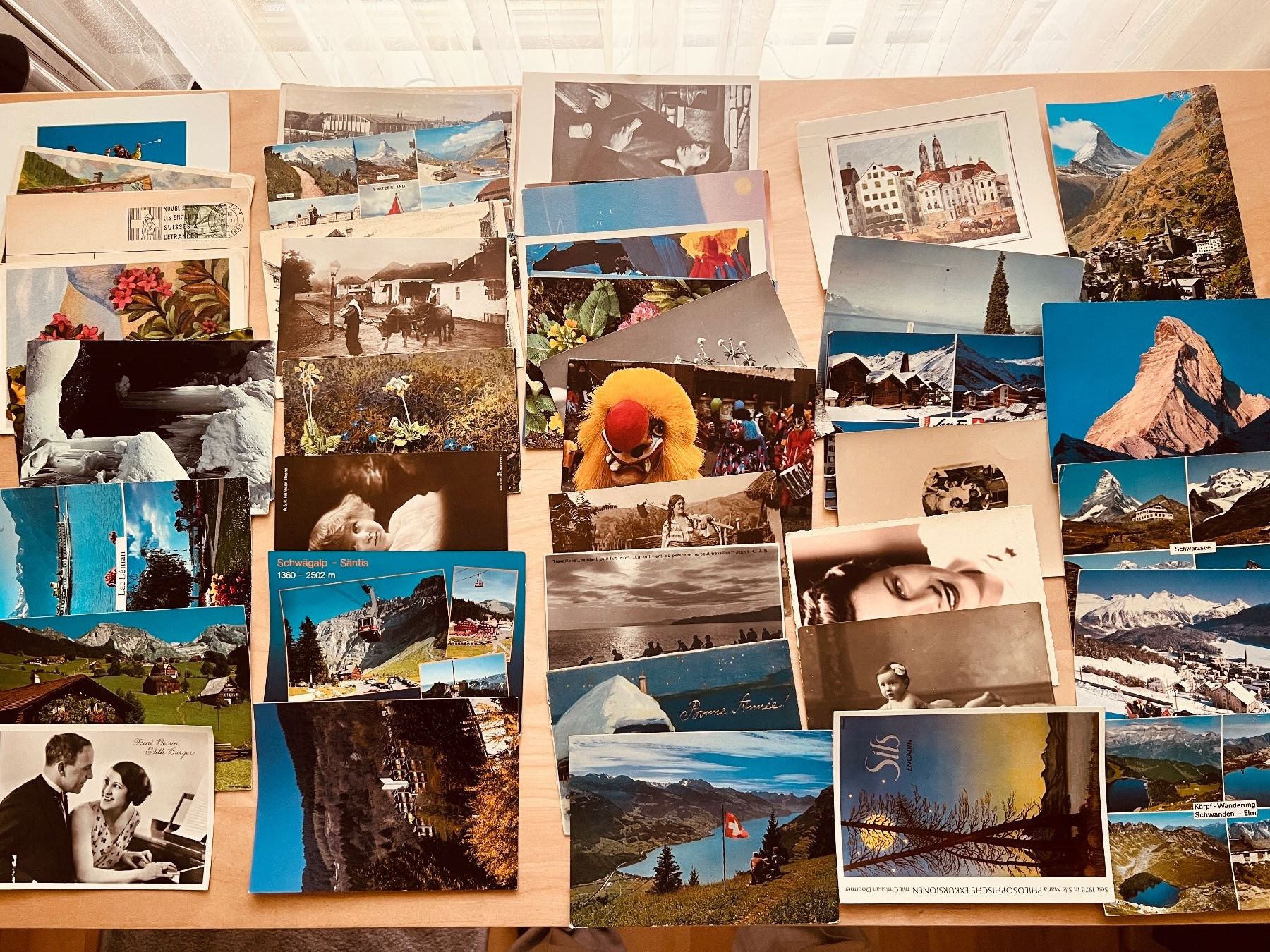 Cartoline postali: Sammlung über 250 Ansichtskarten Schweiz – Usato da Hinwil venduto da Sidi4 7
