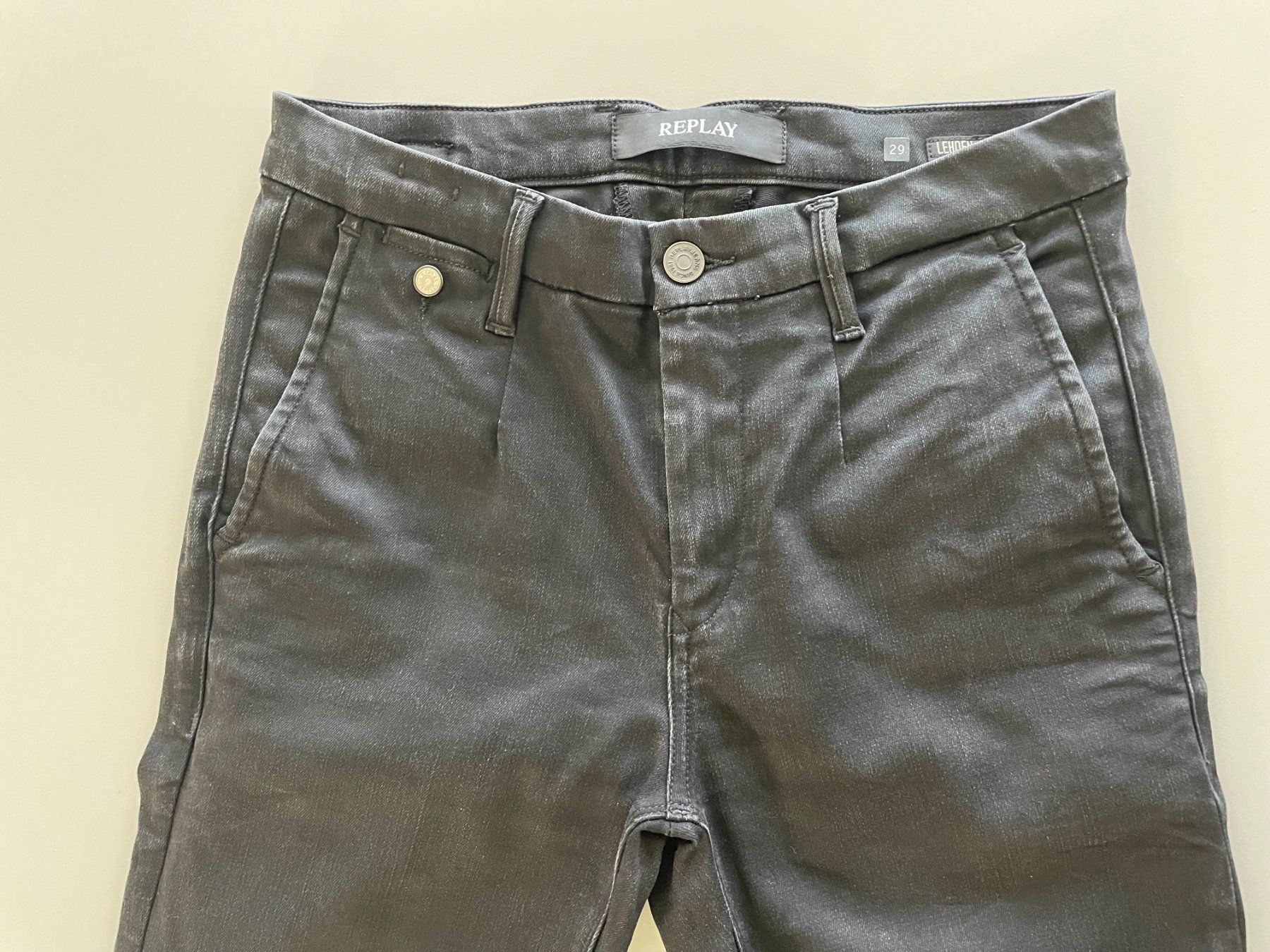 Replay Jeans: Replay Jeans schwarz Hyperflex - Gr. 29 – D'occasion à Turgi par bar_8pdm 3