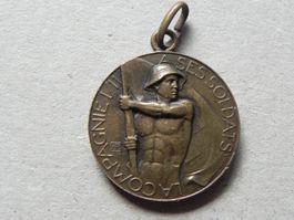 Medaille CH Militär Grenzbesetzung  1914 - 1918 Comp. I/11