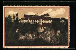 AK Mariastein, Blick auf Gebäude, 1924