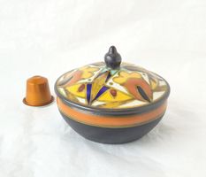 Vintage PLAZUID Holland Keramik Deckel-Dose - 20er Jahre