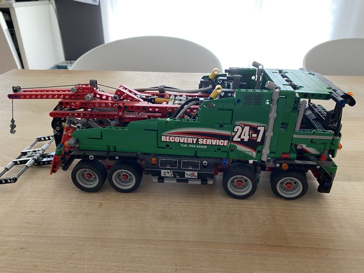 Lego Kit di costruzioni: Lego Technic Abschleppwagen 42008 – Difettoso da Stans venduto da lor_p8xh 4