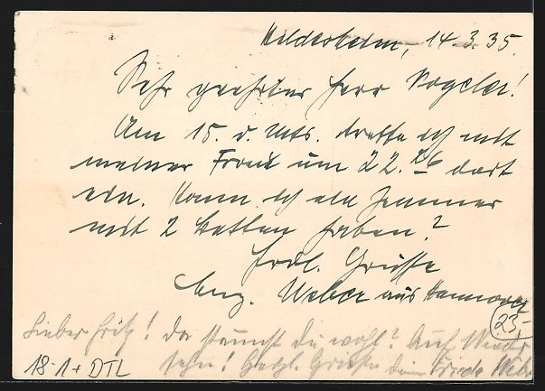 Cancelleria postale: Hannover, Marktkirche und Kaufhaus J. W. – Usato da Berlin venduto da bartko-reher 1