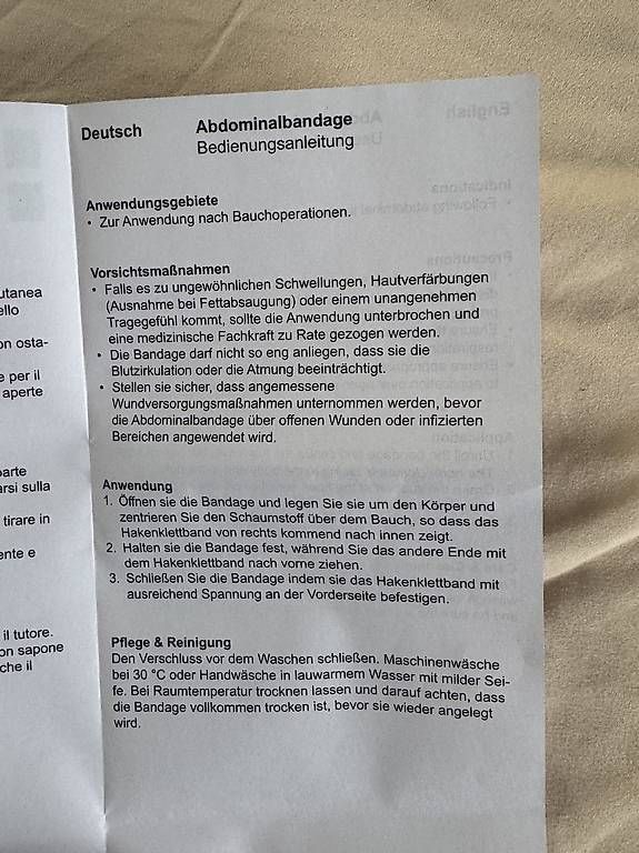 Cinture: Stützgurt  – Usato da Bern venduto da ronjaJS 1