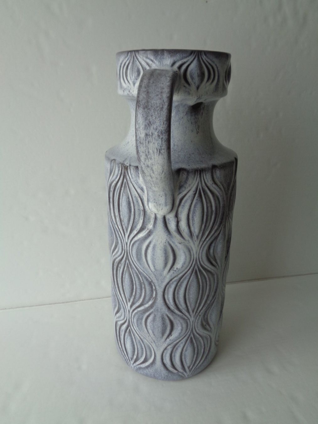 Vasi & Recipienti: Grosse Keramik Bodenvase - Scheurich 1970 - hellgrau Vintage – Usato da Chur venduto da omonia 3