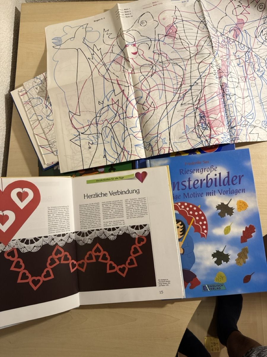 Bücher: 6 Fensterbilder  Bastelbücher    – Gebraucht aus Suhr von Seri014 1
