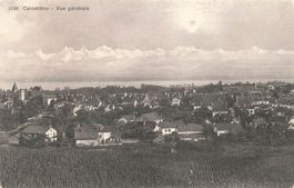 Colombier Milvignes NE Gesamtansicht Neuenburgersee