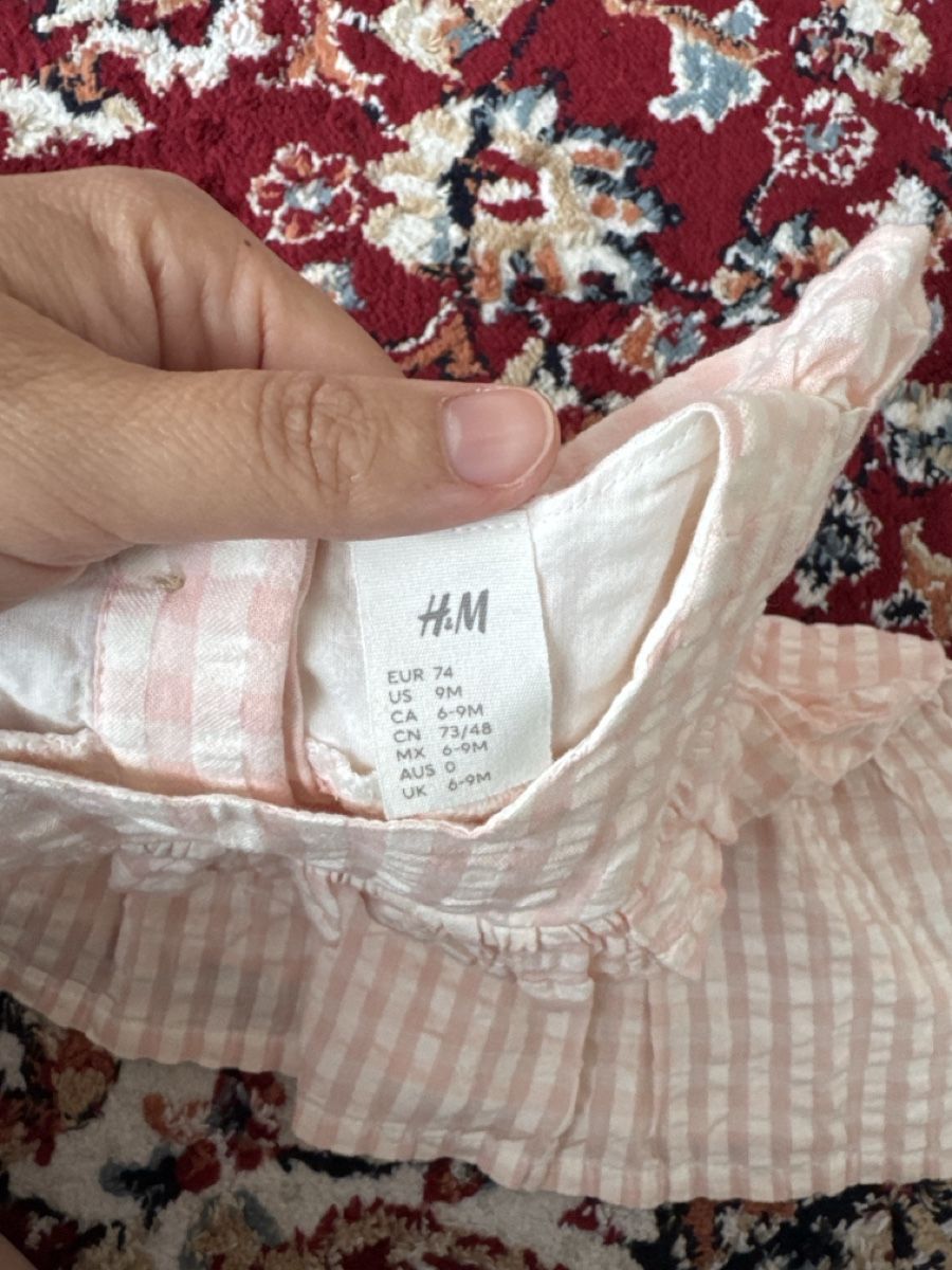 H&M Vestiti & Gonne: Sommerkleid mit Rüschen, Gr. 74/9M – Nuovo e nell'imballaggio originale da Sursee venduto da Alyel 1