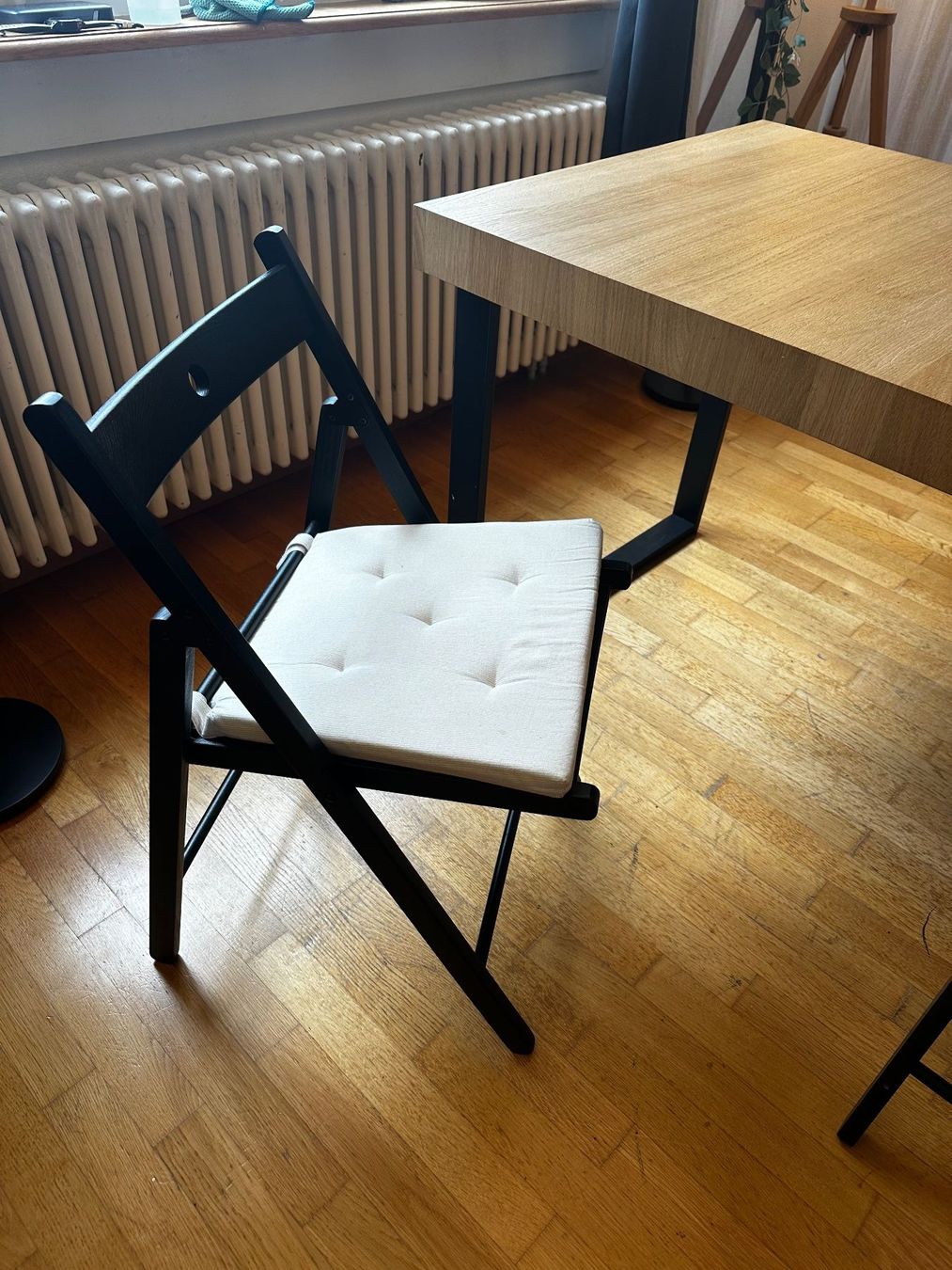 Ikea Stühle: Ikea TERJE Folding chair. Black – Gebraucht aus Zürich von shobuxtreme