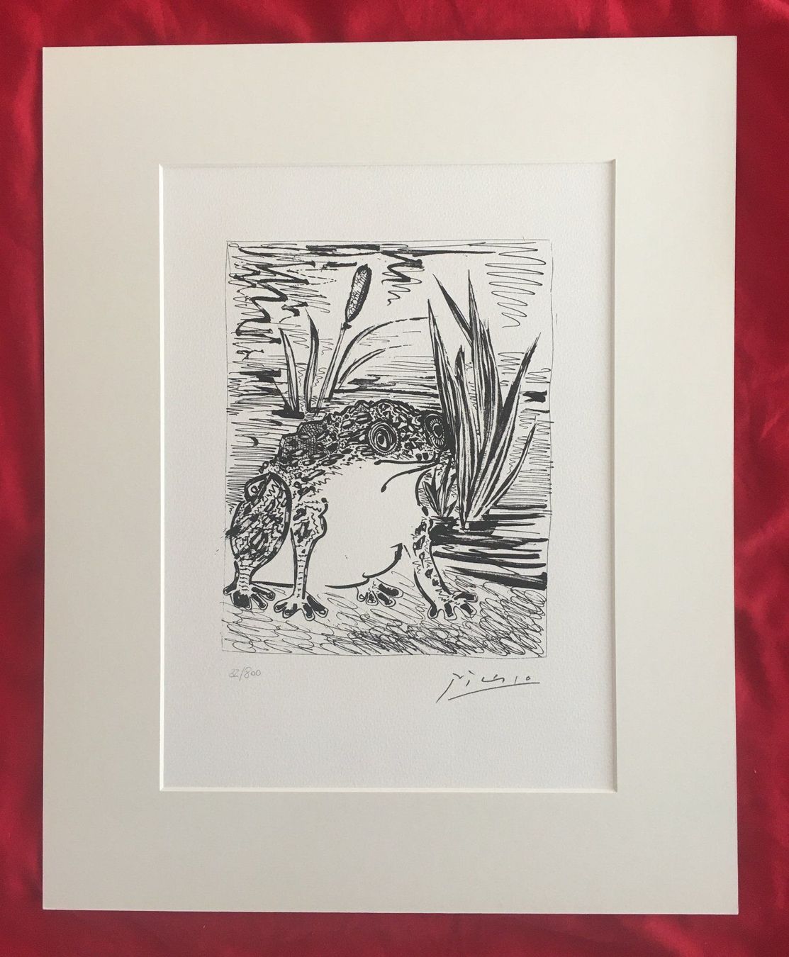 Grafica & Litografie: Pablo Picasso BUFFON ZYKLUS "Le Crapaud" – Usato da Nennigkofen venduto da Sommersonnen 1