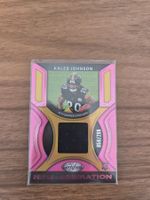 Carta Panini Kaleb Johnson 2025 Certified 058/299