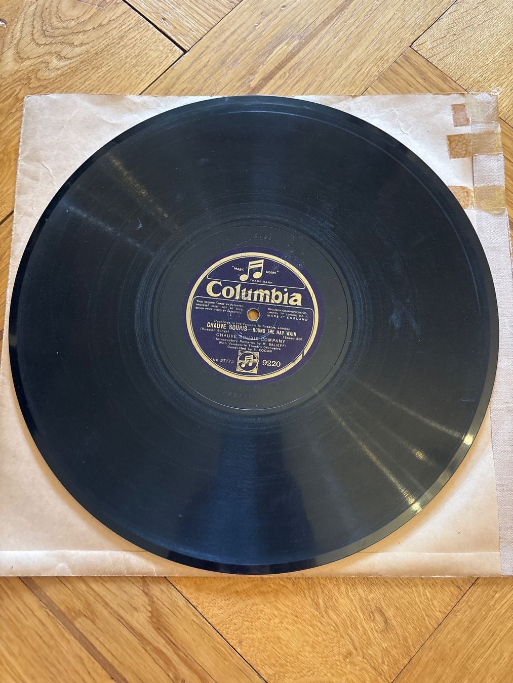 Dischi in vinile: Disque vinyle Columbia Chauve Souris – Usato da Genève venduto da Buens4 1