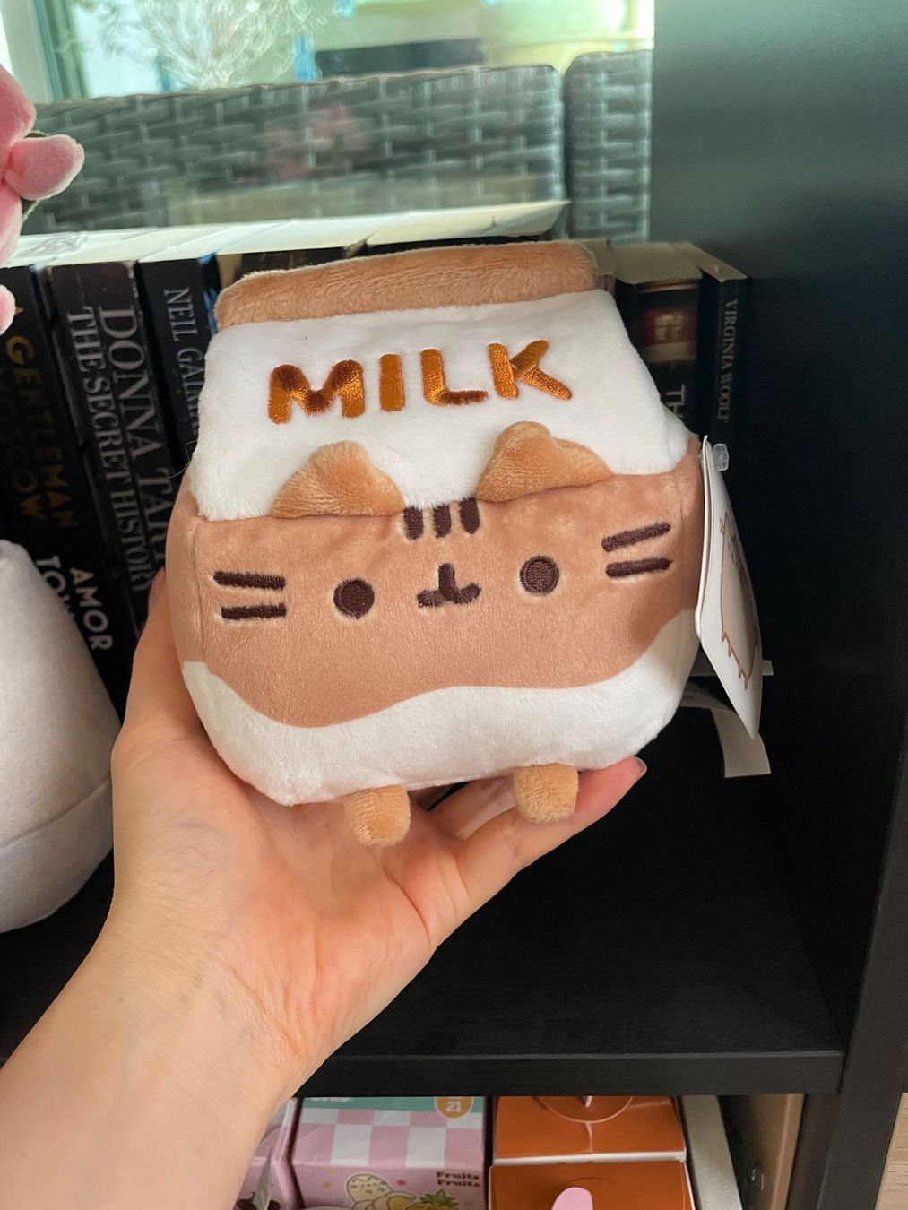 Spielzeuge: Chocolate milk carton Pusheen plush – Neu und originalverpackt aus Zürich von mollister