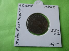 NIederländisch Indien 1902, 1 Cent