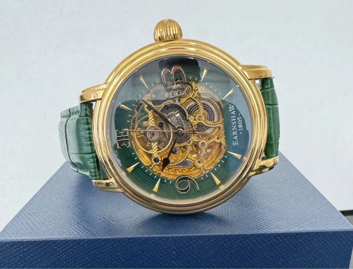 Orologi: EARNSHAW "Longcase Grande Skeleton" Automatik – Nuovo e nell'imballaggio originale da Meilen venduto da Schelmi99 4