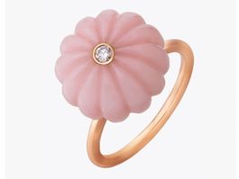 Pink Sophistiquée Ring by Nana Fink