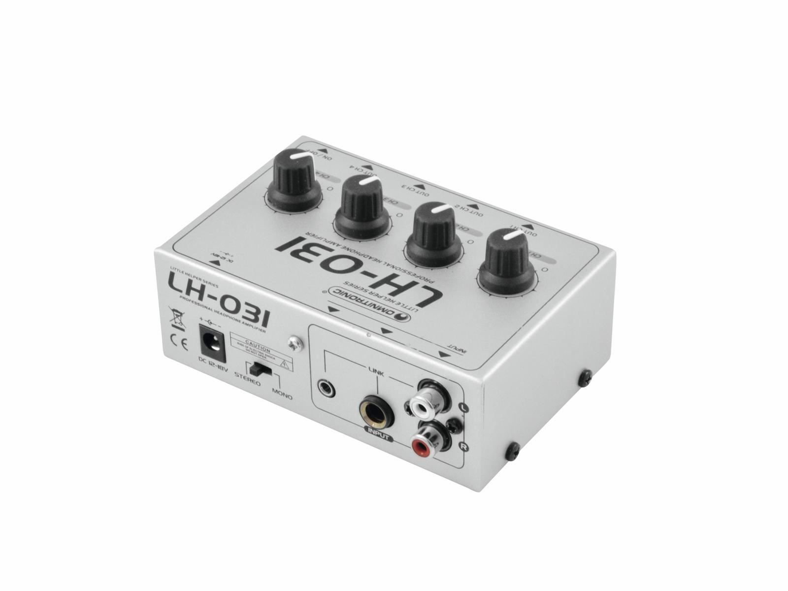 Amplificatori: OMNITRONIC LH-031 Kopfhörerverstärker – Nuovo e nell'imballaggio originale da Däniken SO venduto da Profog1 4