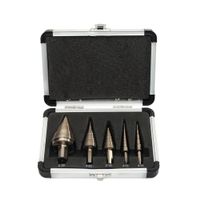 ✅ NEU 5tlg Stufenbohrer Set HSS Kegelbohrer